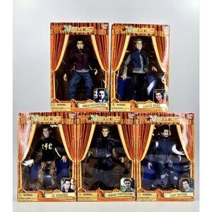 Rare 2000 NSYNC Set of 5 Collectible Marionette Dolls Face Variations Rare